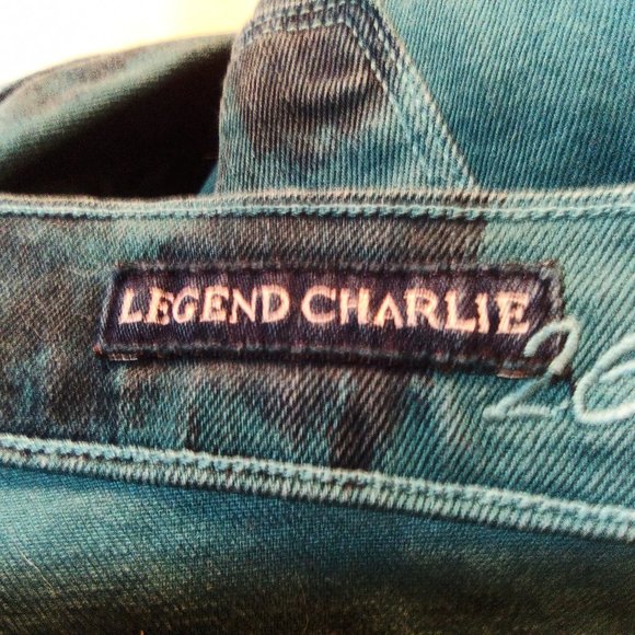 "Lucky Brand" Legend Charlie Floal Skinny Jeans Size 26 - Picture 15 of 16